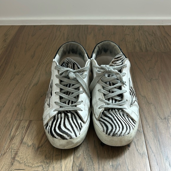 Golden Goose zebra shoes - Picture 1 of 4